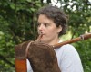 la cornemuse n'est pas réservée aux hommes en Auvergne !